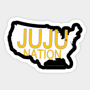 JuJu Nation (White) Sticker